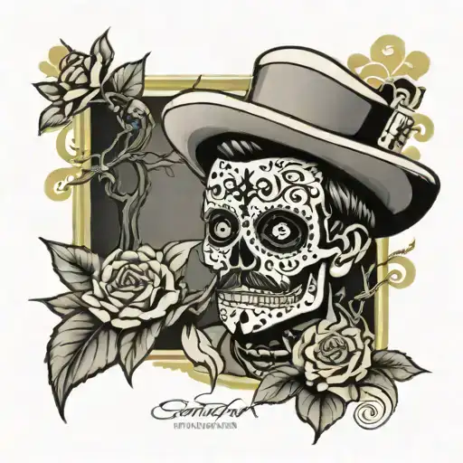 Emiliano Zapata Day Of Dead Tree