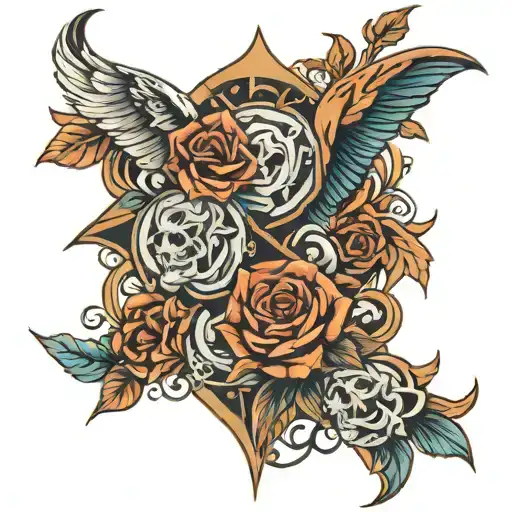 Make Tattoo For Three Man Friends