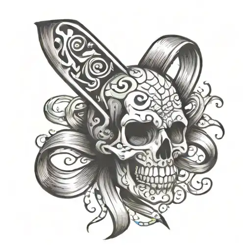 Brain Cancer Ribbon Happy Face