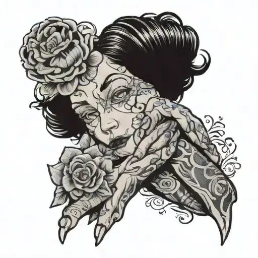 Mother Two Hands Holding