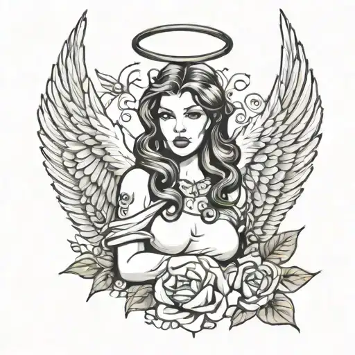 Lana Lang As An Angel