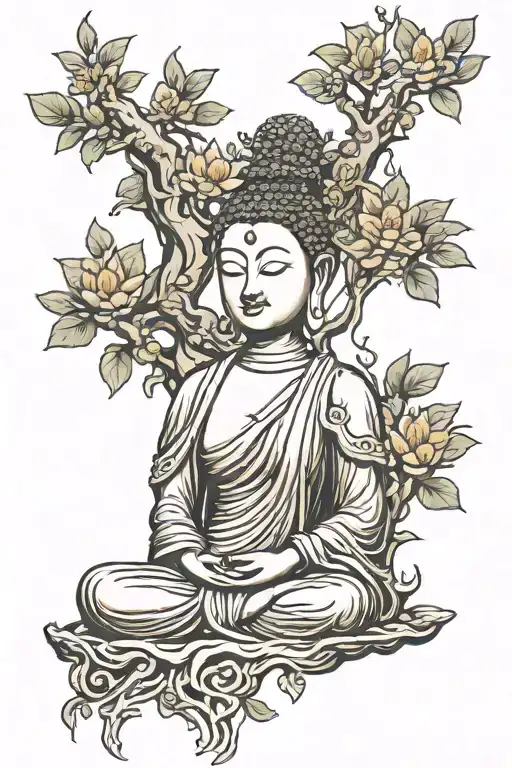 Bodhi Tree Female Buddha