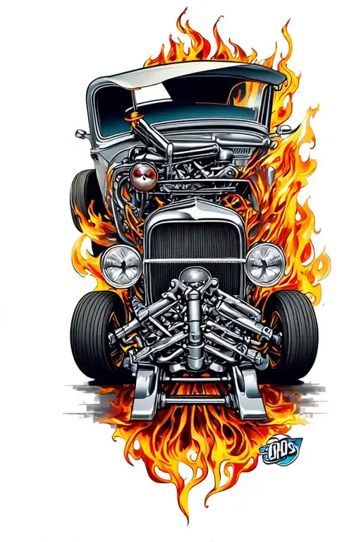 Hot Rod Car Engine Transformed