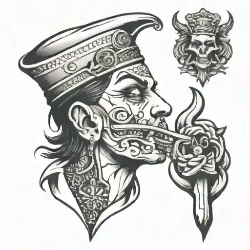 Sword Swallower Gypsy Head