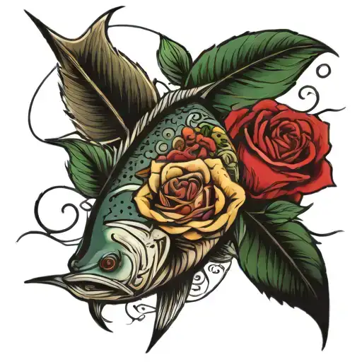 Fishing With Roses