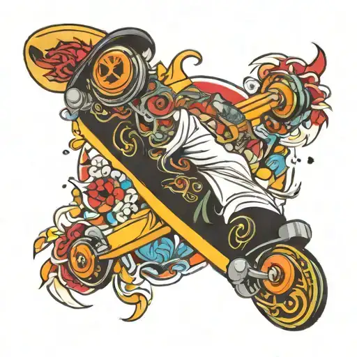 Skateboarding Background Malaysia