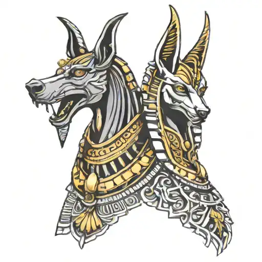 Egyptian Gods Anubis