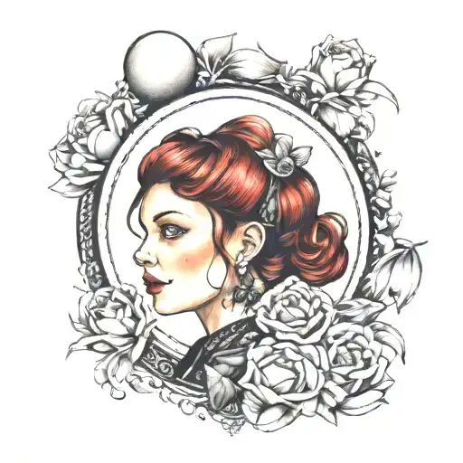 Portrait In Luftballon