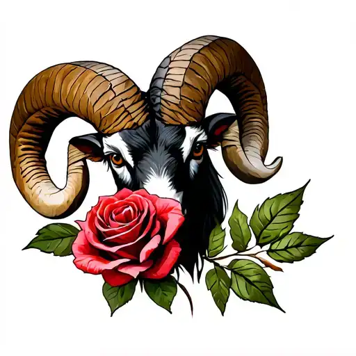 Ram And Rose