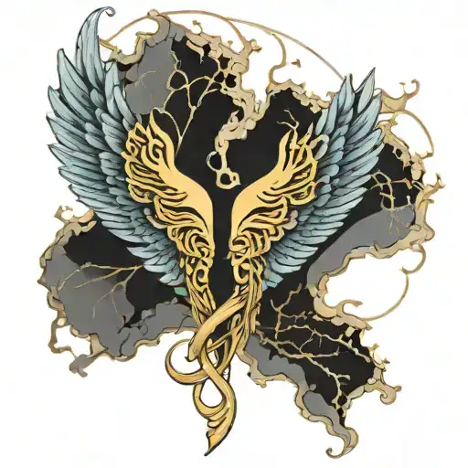 Kintsugi Alas De Angel Wings