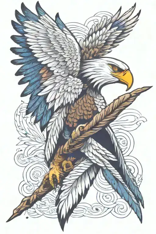 A Majestic Mix Of Blue Eagle And Philippine Eagle
