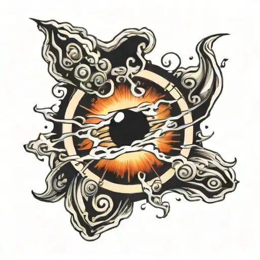 Black Hole Sucking In A Phase