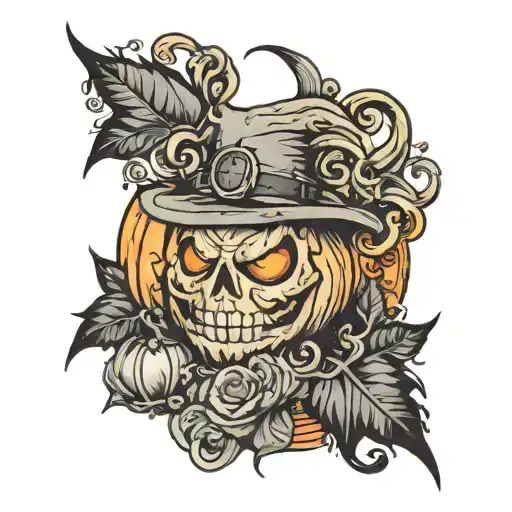 October Halloween Themed