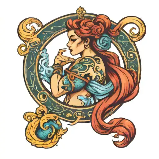 Aquarius Sign Zodiac Sign Woman