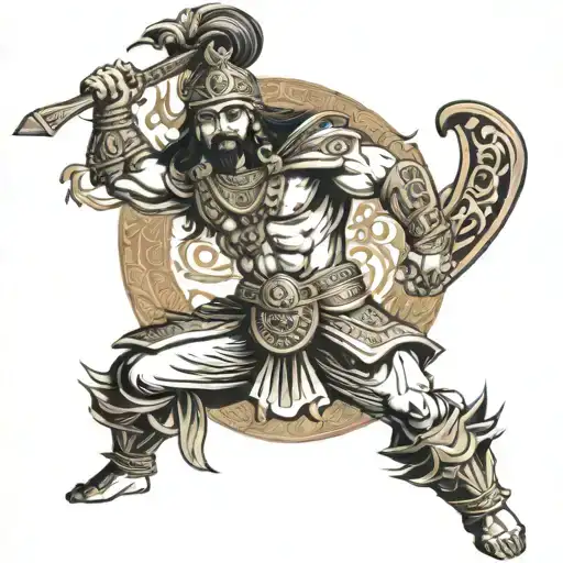 Karan Mahabharat Warrior Karna Forearm