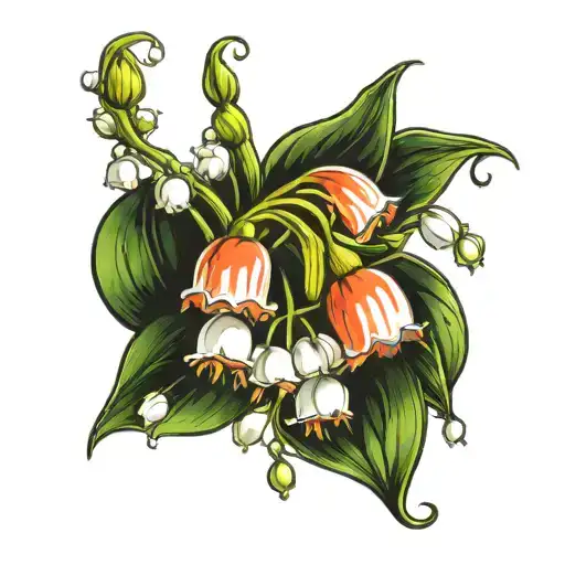 Lily Of The Valley Falling Bells