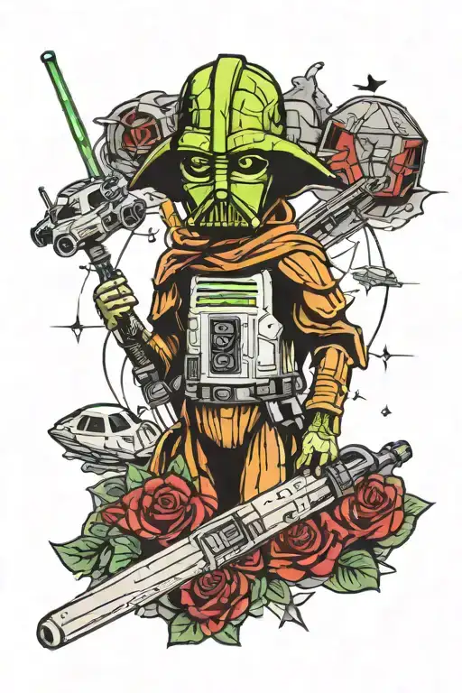 Star Wars Theme Sleeve