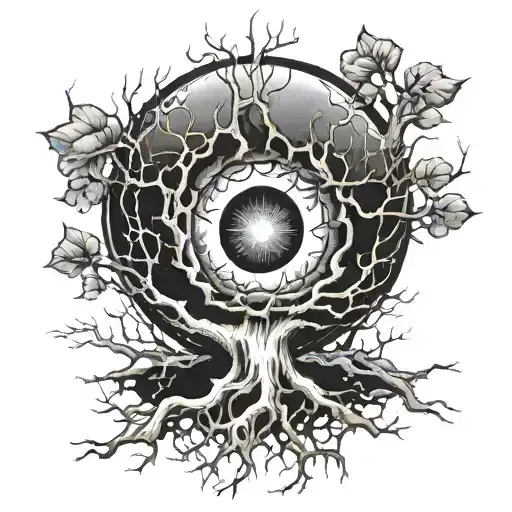 Black Hole & Roots Spreading Surrealism