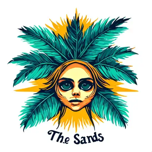 The Sun Palm Sands And Letters Aaa