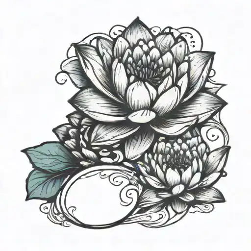 Water Lilly And Twin Miscarriage Pregnancy Loss