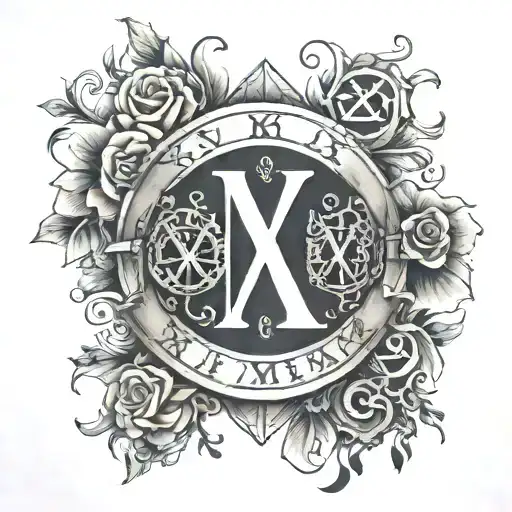 Roman Numeral Kid Birthday