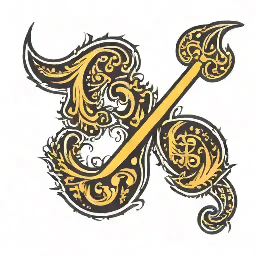 The Word 'Punjab' Written Vertically