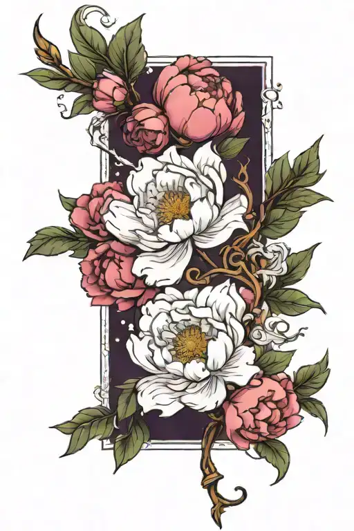 Sagittarius And Peony