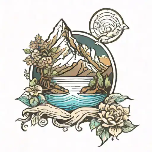 Mountains Spirituality Water