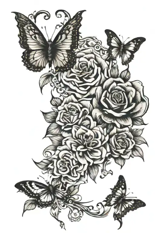 I Want A Tatoo Design For My 40 Year Old Including My Two Children Sophie Ans Adele