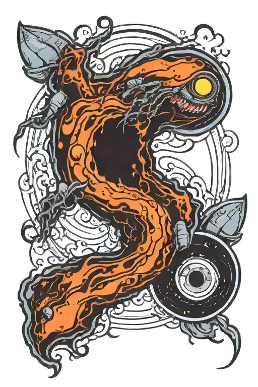 Black Hole Eating People Posing