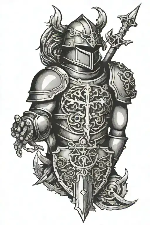 Full Armor Of God Symbol In Alchemy