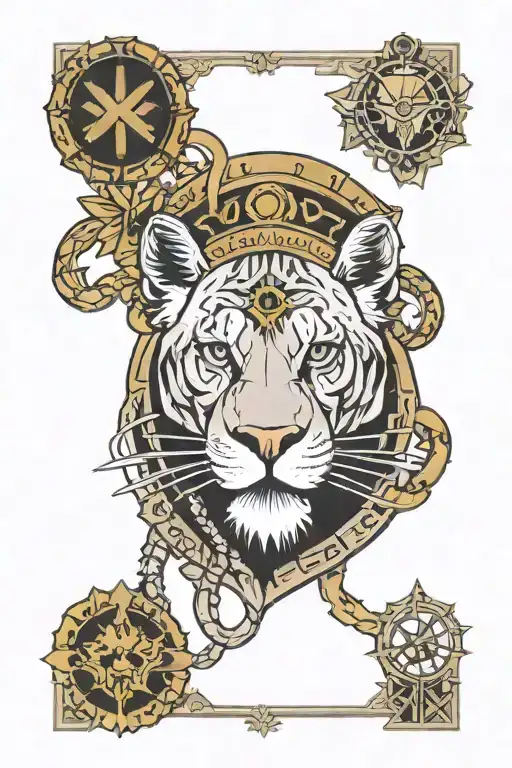 Malcom X Lion Yugioh Card