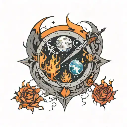 Forge And Fire In A Moon Surrounded