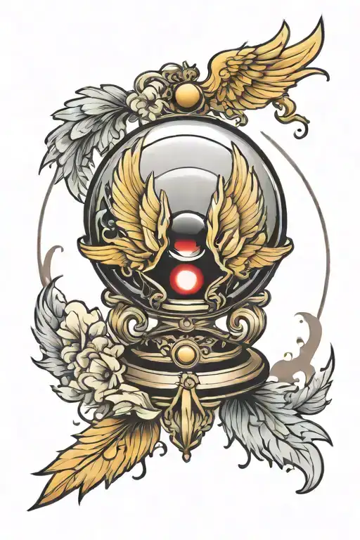 Crystal Ball With Wings