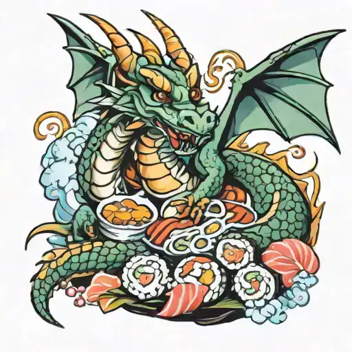 Dragon And Sushi