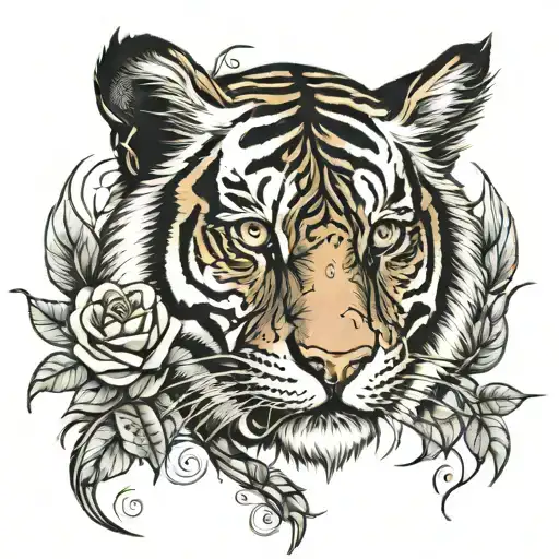 Eye Rose Tiger