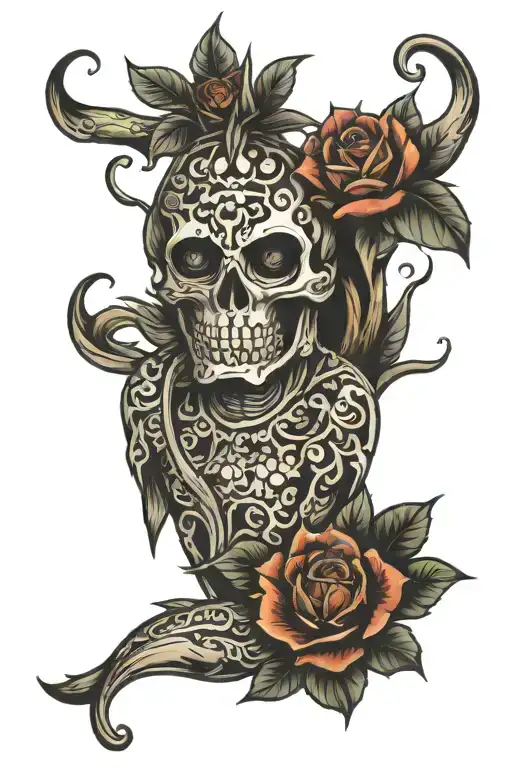 Pezhvak By Baby Leg Sleeve Tattoo Design Featuring