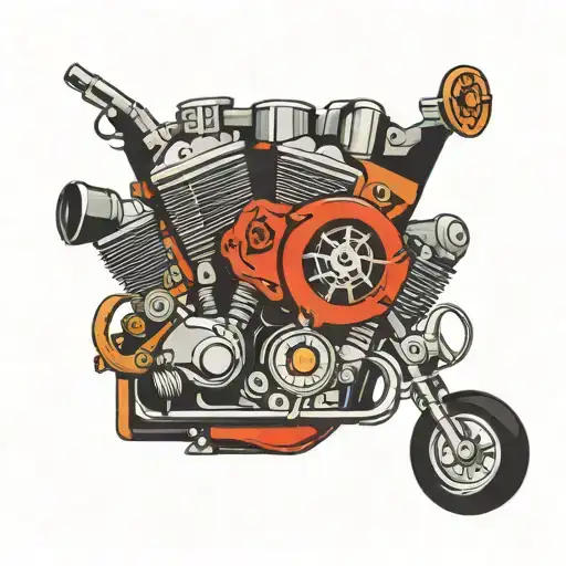 V-twin Engine Nordic Style
