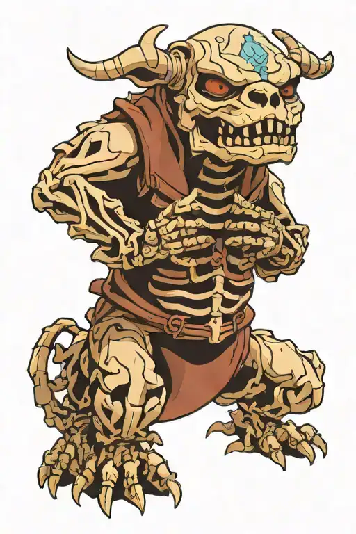Skeleton Of Appa From Avatar The Last Airbender
