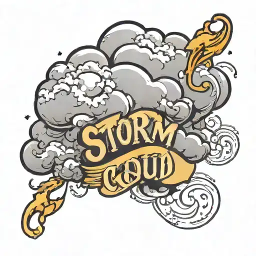 Storm Cloud With Name Incorporated