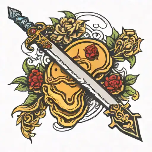 Pancake Medival Sword