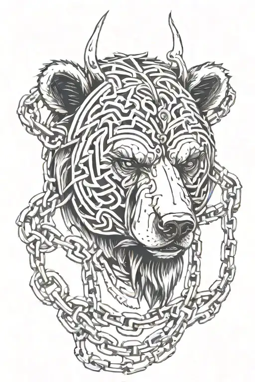 Wild Bear Steel Chains Forming