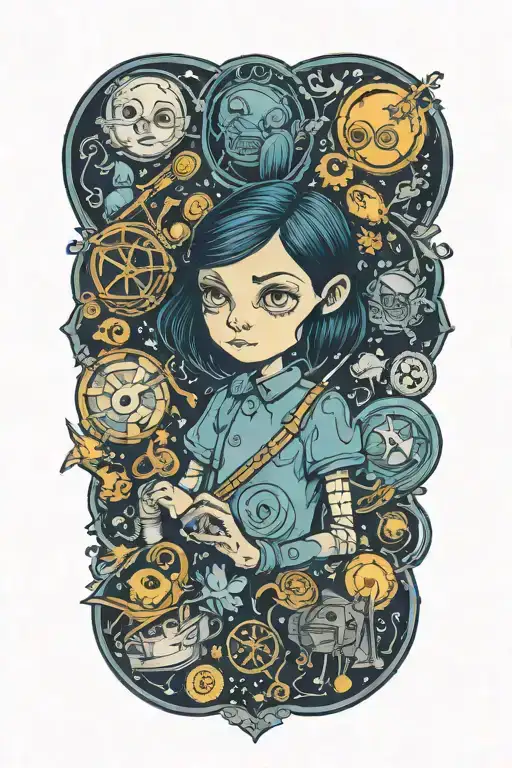 The Movie Coraline Buttons And Needles