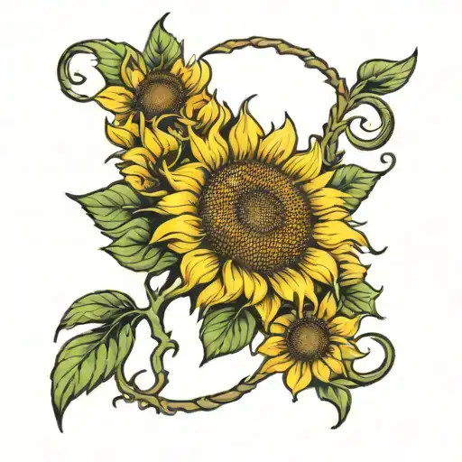 Sunflower 1998 Leo Zodiac Sign Incorporated