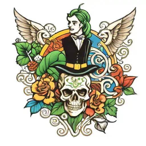 Irish And Puerto Rican Family