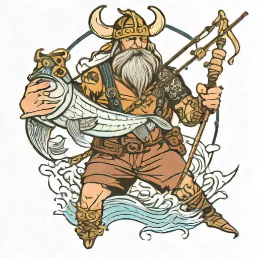 Erickson Viking Son Fishing