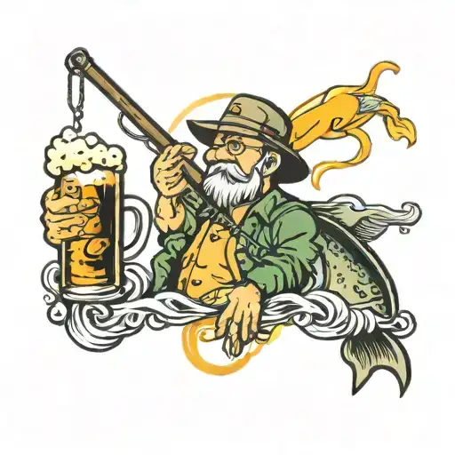 Beer And Fishing