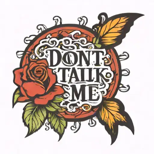 Don't Talk To Me A Cute Script