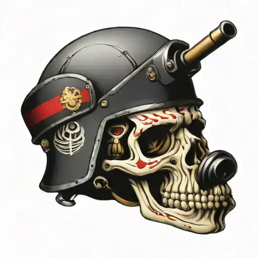 Howitzer Helmet Skull