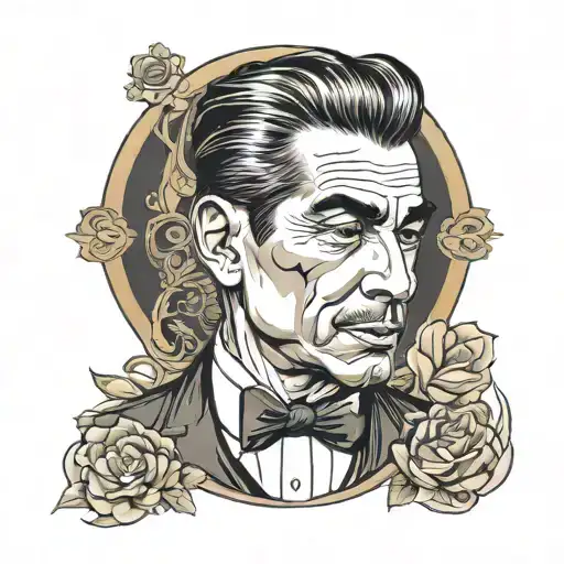 Portrait Of Lucky Luciano